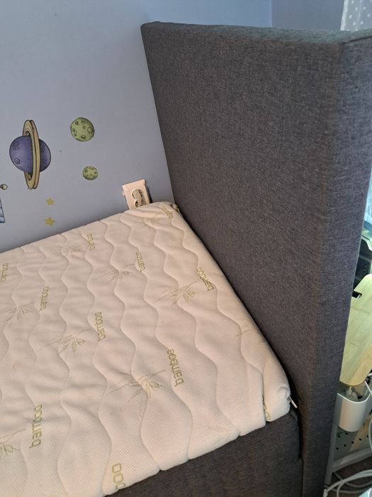 Тапицирано легло+ матрак+топматрак