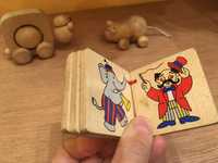 дървени играчки - костенурка, мишка, книжка Гоки, лабиринт Жаба, лабир