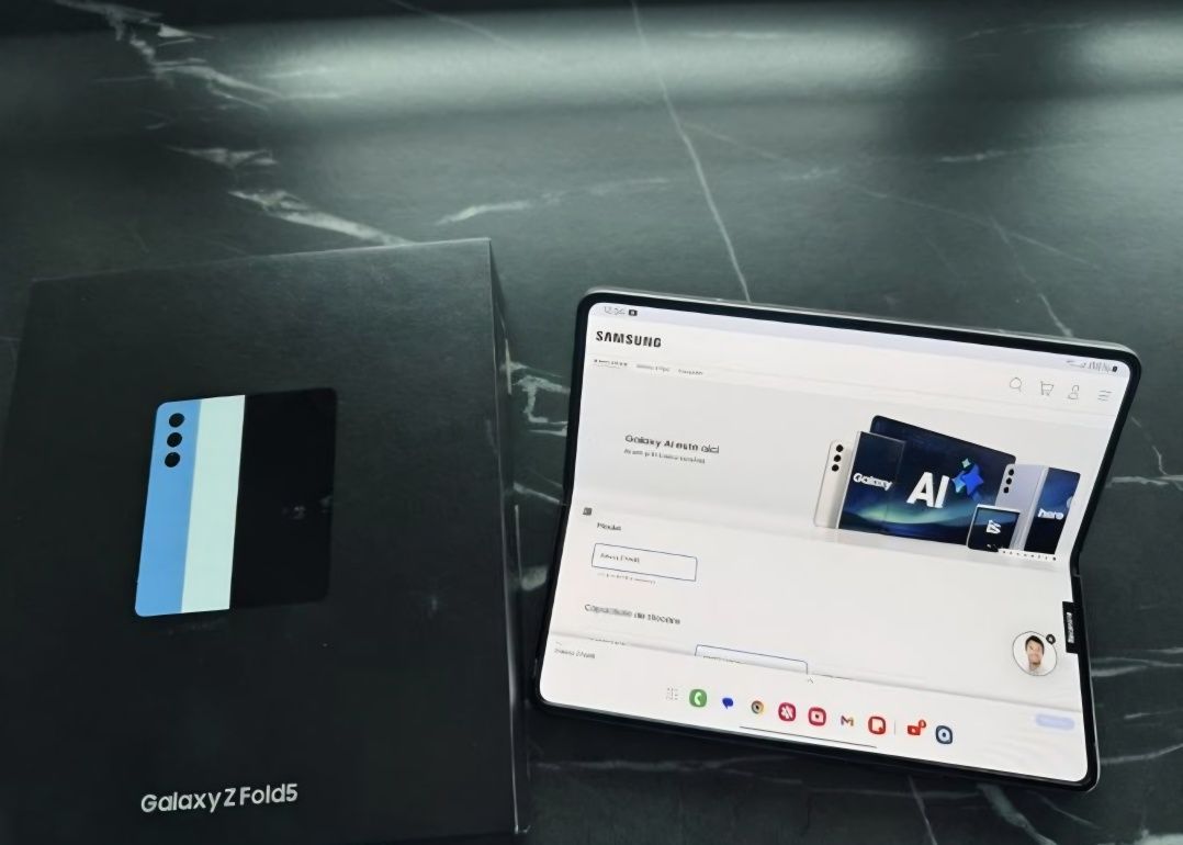 Samsung Z Fold 5 512Gb 12Gb RAM ca NOU Exclusive Blue la cutie Factură