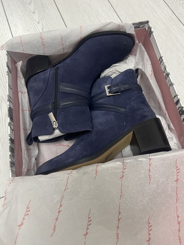 Ghete din piele intoarsa Moda in Pelle Carliy