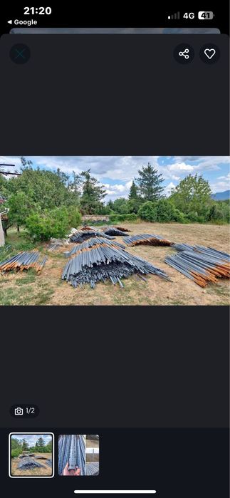 Vand spaleri zincati pentru gard