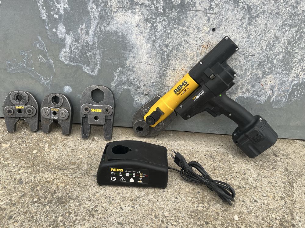 Presa de sertizat Rems Mini-press 14V ca Noua 2023