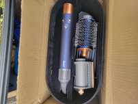 Dyson Airwrap Long - нов, пълен комплект, 5в1 - цвят Пруско синьо/мед