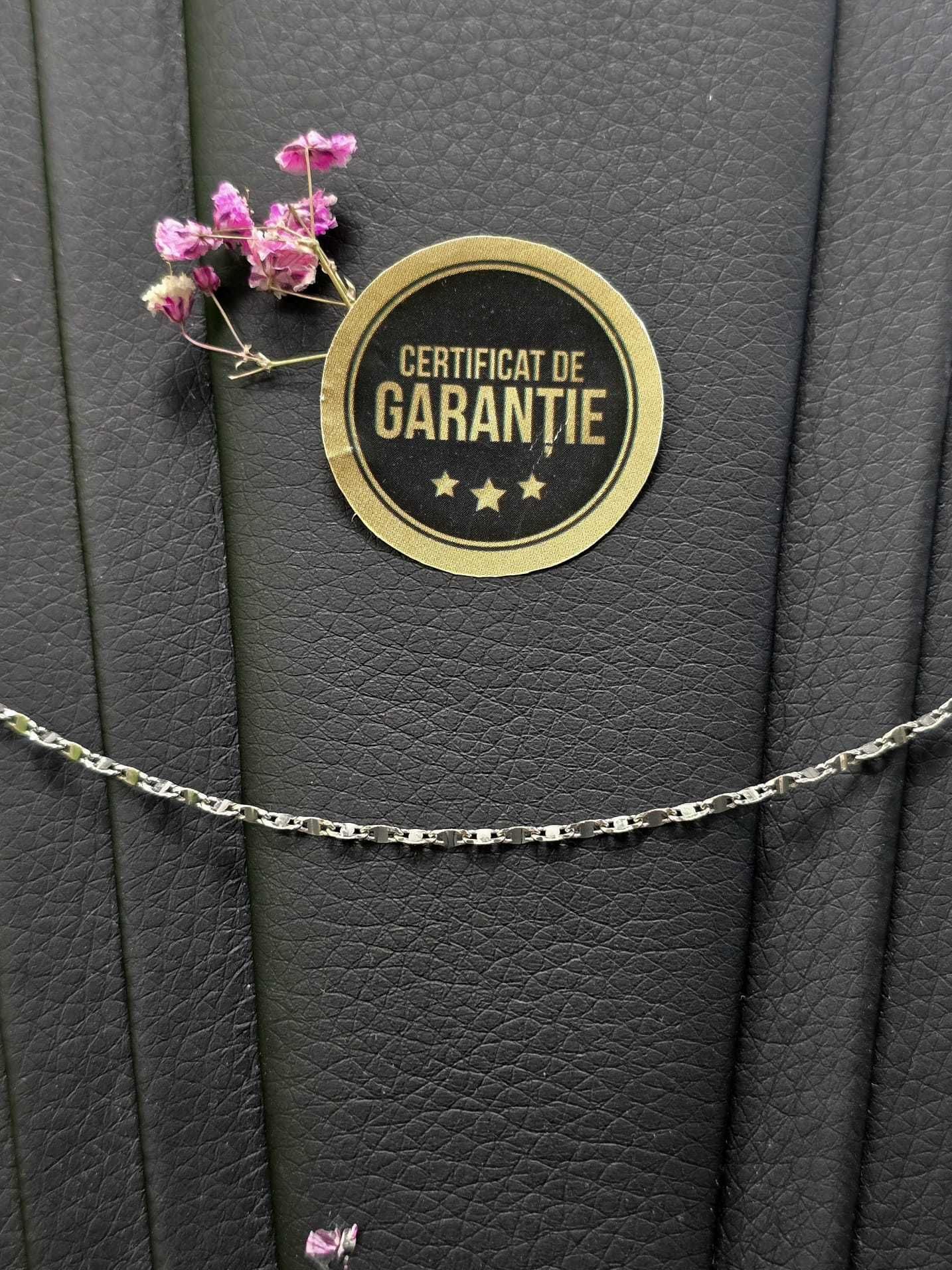 Lant aur alb 18 K, 2.88 gr. (Ag.39 Gara 2 / b14506.1)