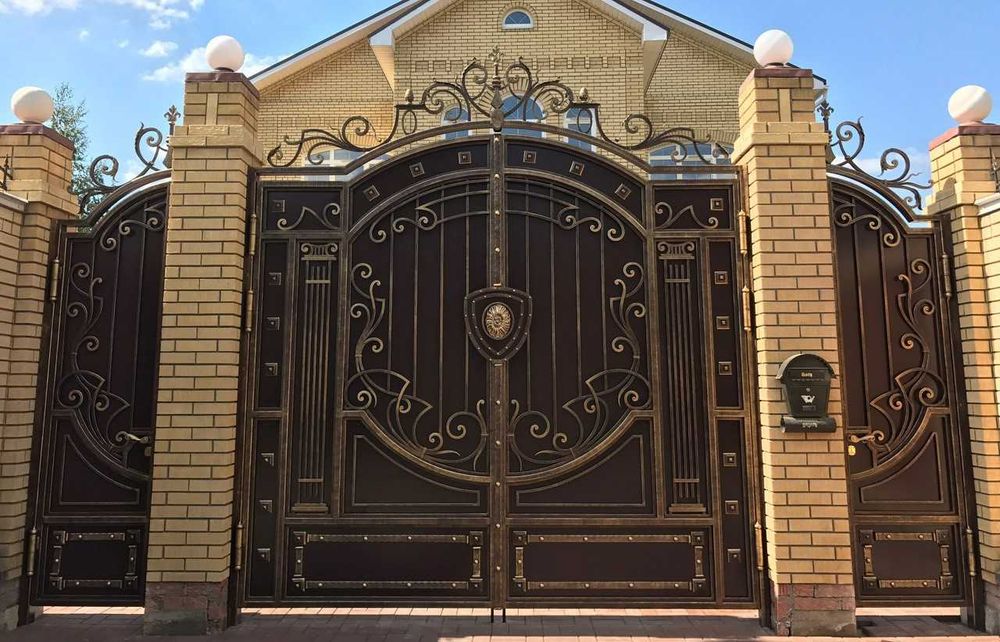 Вороты в Алматы Сварочные Работы Распашные Откатные Ворота Забор Какпа