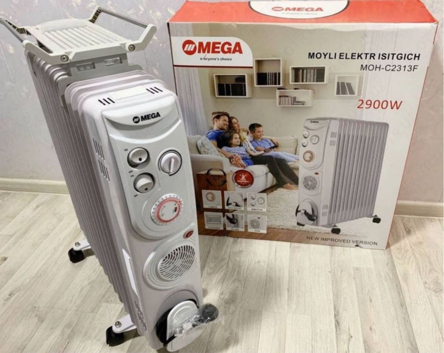 Масленный обогреватель NIKAI 40% скидка со склада доставка бесплатно