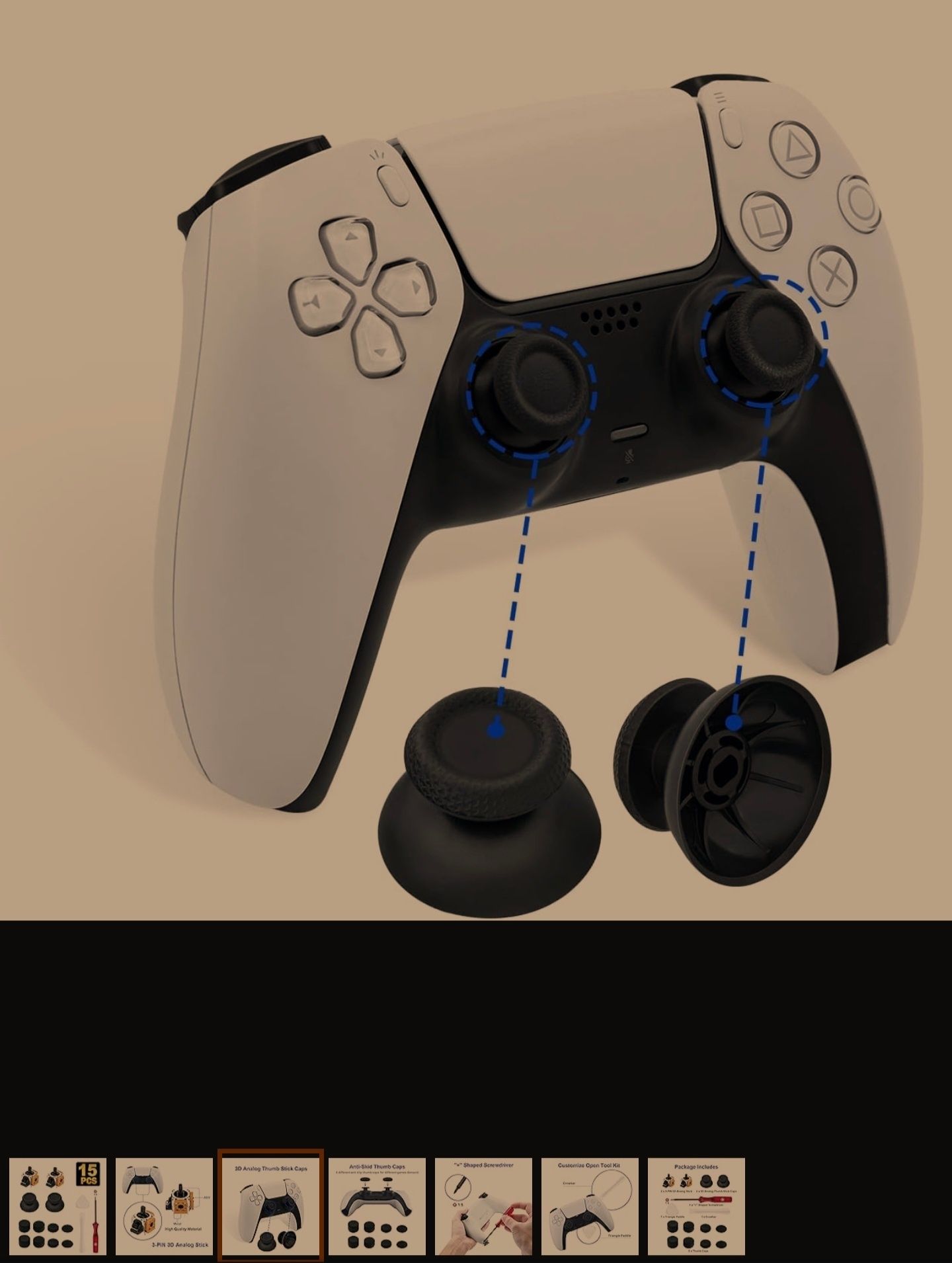 Reparații controller  ps5 joystick PlayStation 5 maneta ps5