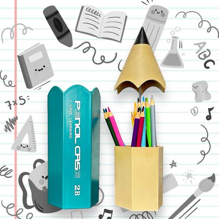 Suport creioane pixuri model creion, pret per bucata