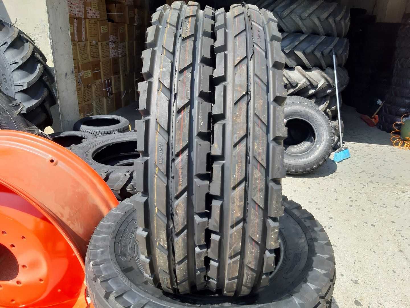 cauciucuri noi 7.50-20 directie tractor fata oferta 10pliuri MOTRICA