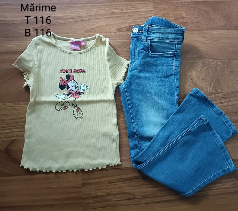Set tricou+ blugi 116