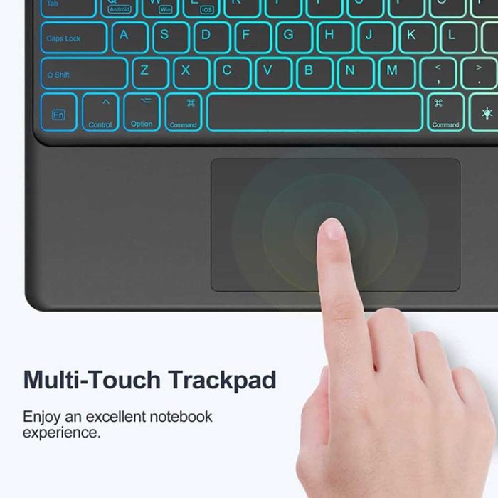 Калъф с безжична клавиатура и тъчпад за Xiaomi Pad 6S Pro 12.4''