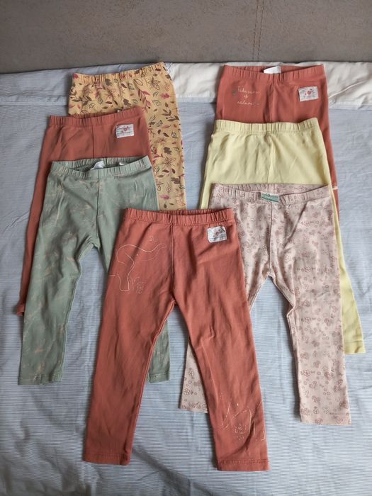 Lot colanti fetita marimea 86