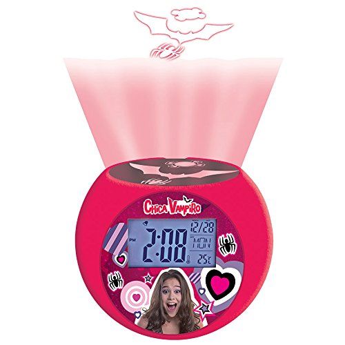 Оригинален радио часовник Chica Vampiro от Lexibook с функция прожекци