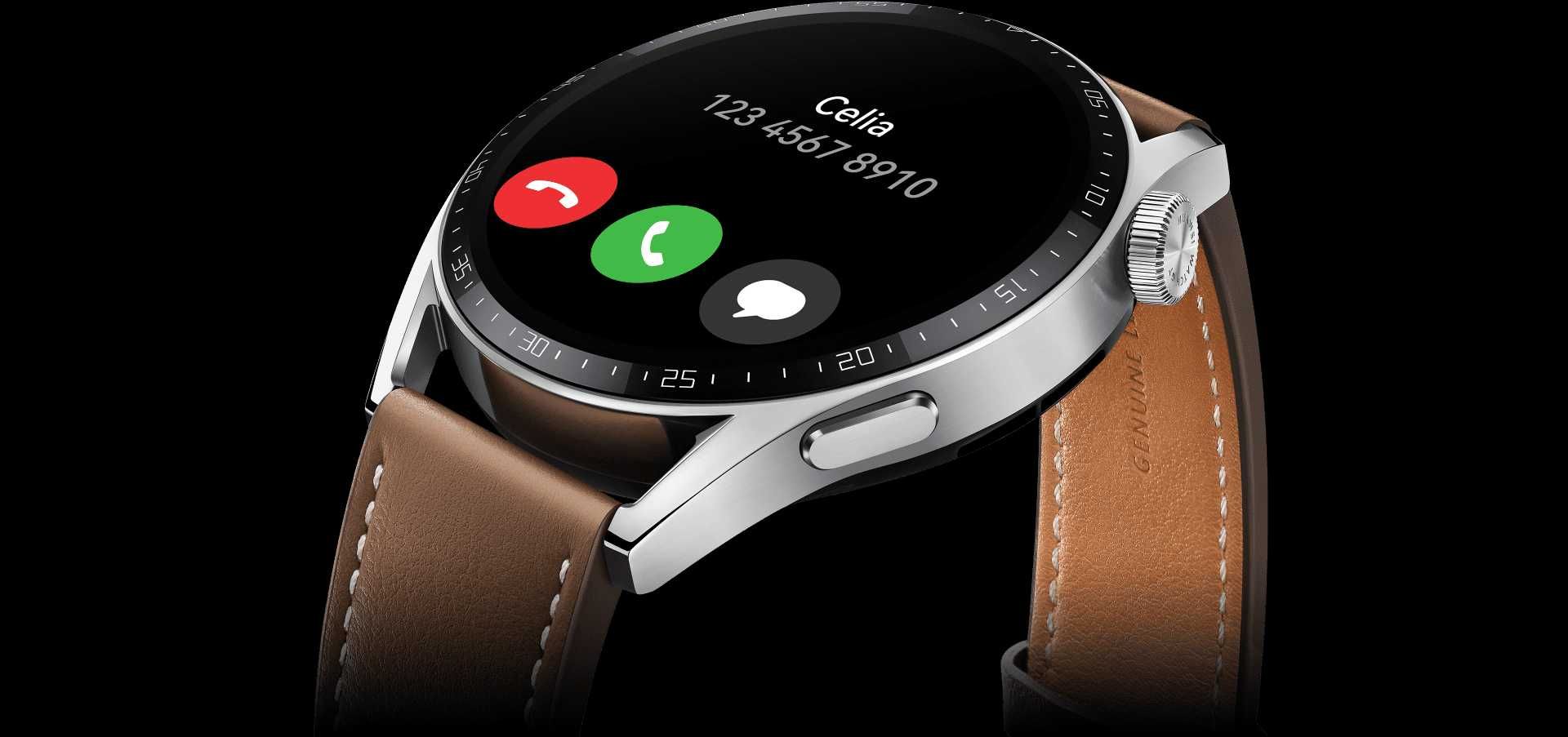 Huawei Watch GТ3 - 1.43"AMOLED, termo, GPSx2 + гаранция