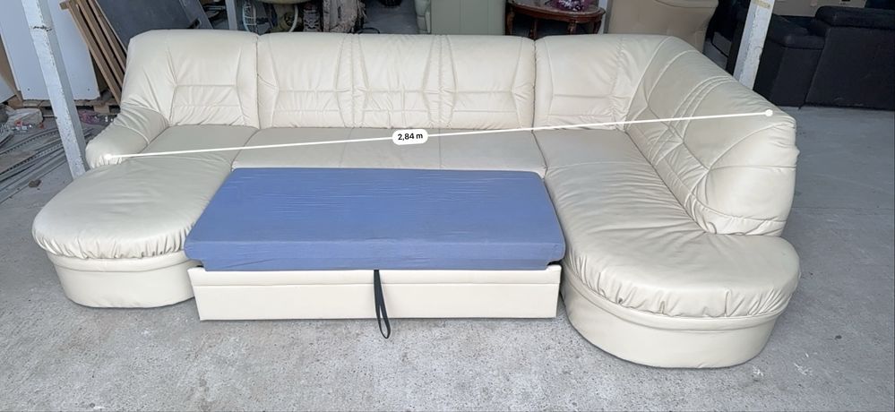 Canapea extensibila din piele