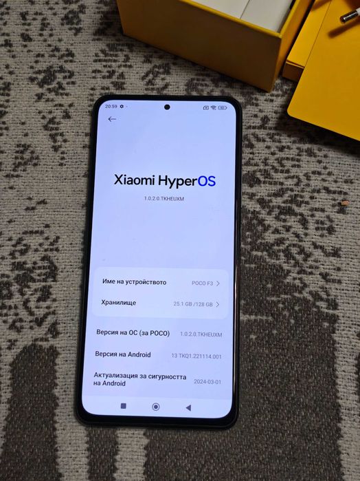 Xiaomi POCO F3 6/128Gbt - Отличен