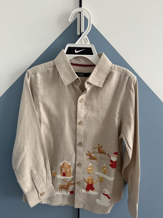 Коледни дрешки за бебе и малко дете, нови и като нови на Next и Zara