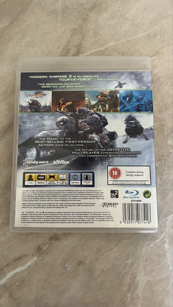 PS3 CALL of duty