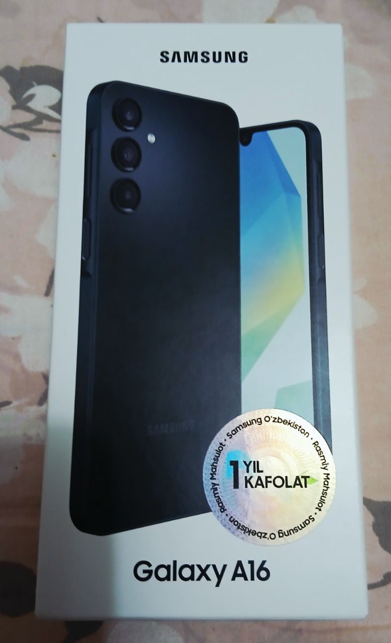 Samsung A 16 yengi telefon 6×128