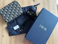 Чанта/пауч Dior Oblique jacquard