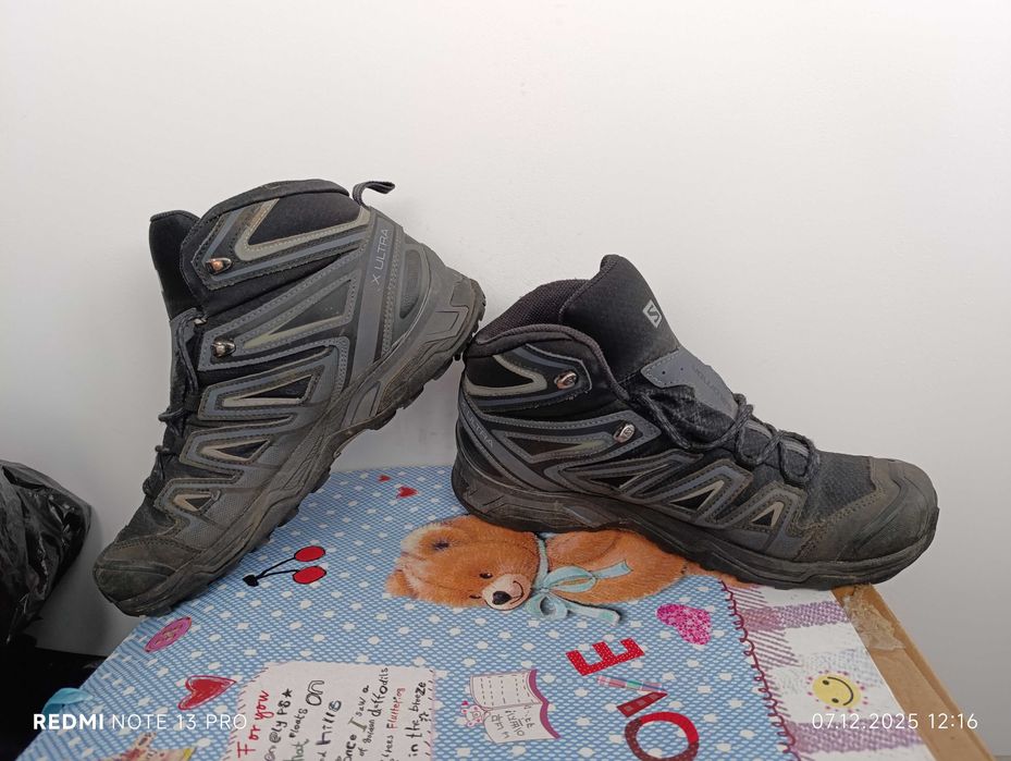 Salomon X Ultra 3 Mid GORE-TEX''оригинални туристически боти 43 номер