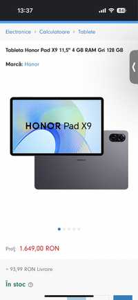 Tableta honor pad x9