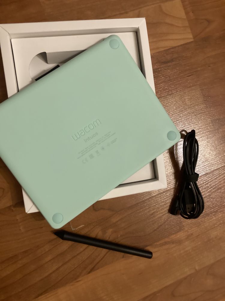 Tableta grafica Wacom Intuos S Bluetooth, Pistachio