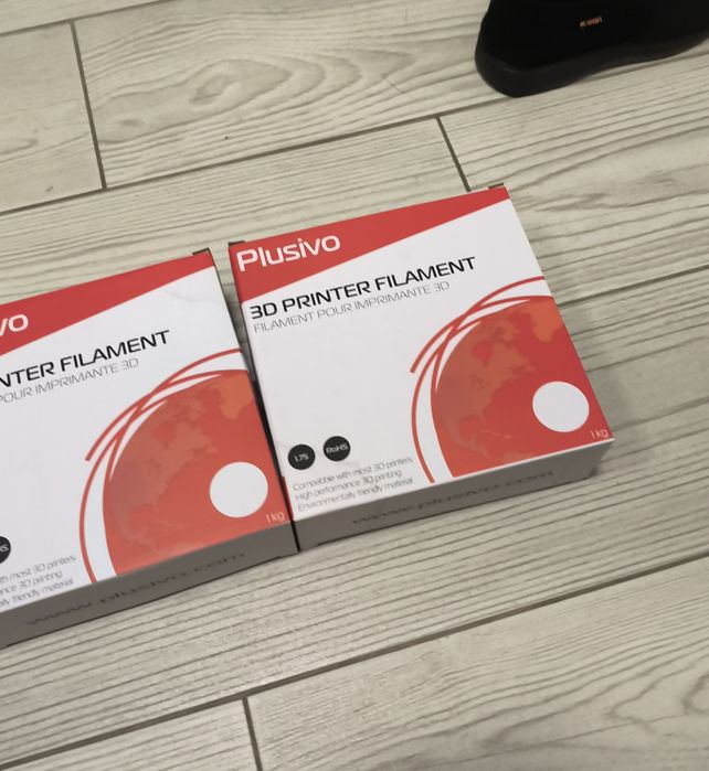 Filament imprimanta 3d (alb si negru)