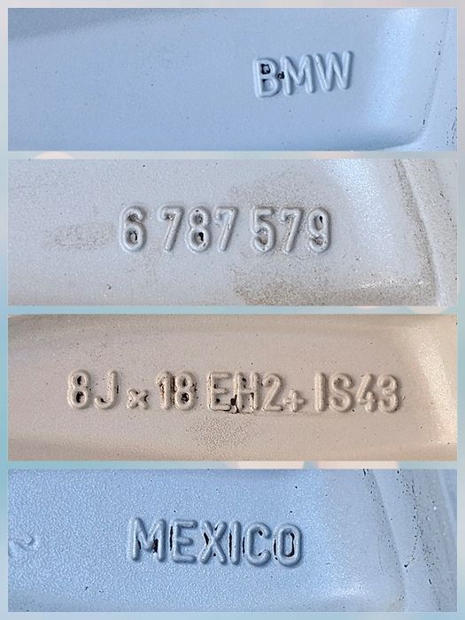 Janta BMW 18 X3 F25 X4 F26 style 694 doar 1 buc 8 J X 18 ET43 bi color