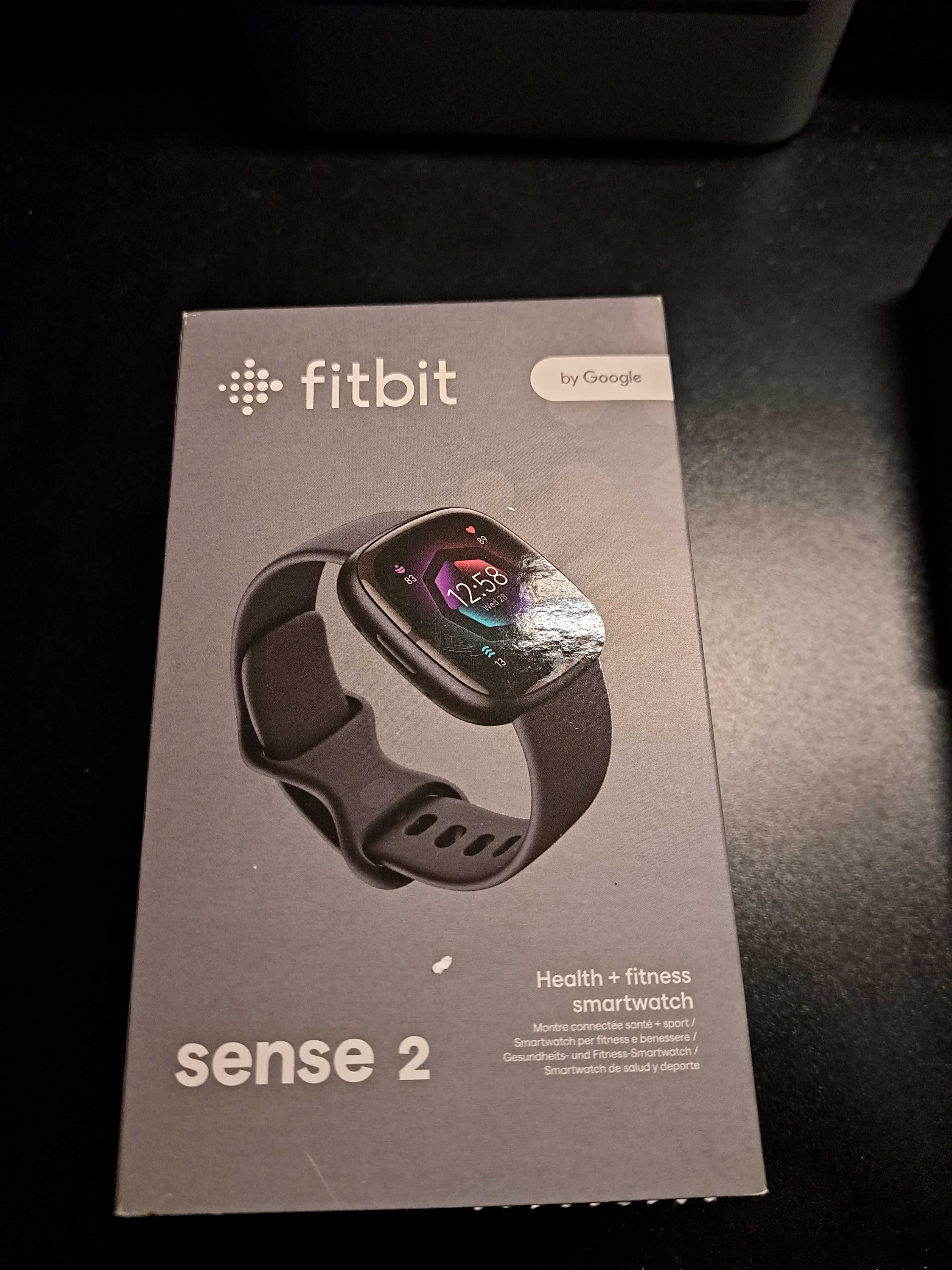 Часовник Smartwatch Fitbit Sense 2 Shadow Grey/Graphite Aluminum