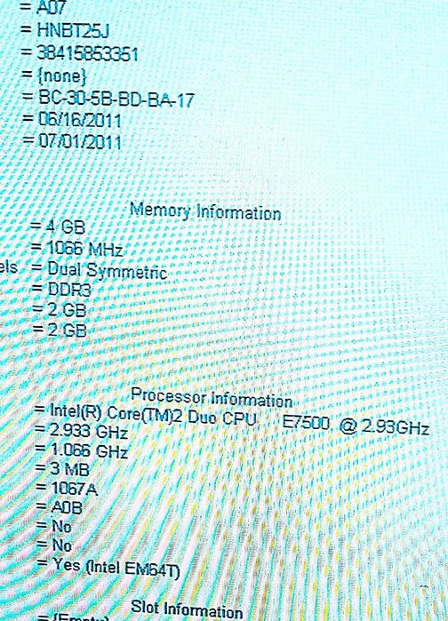 PC DELL Optiplex 360 Tower