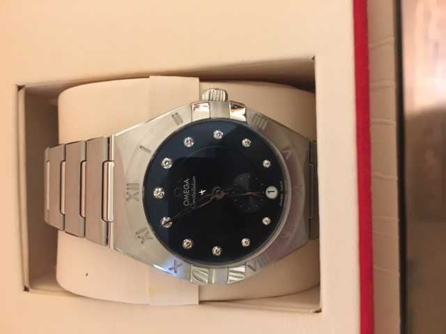 Ceas dama Omega Constellation, nou, cu diamante si master cronometru