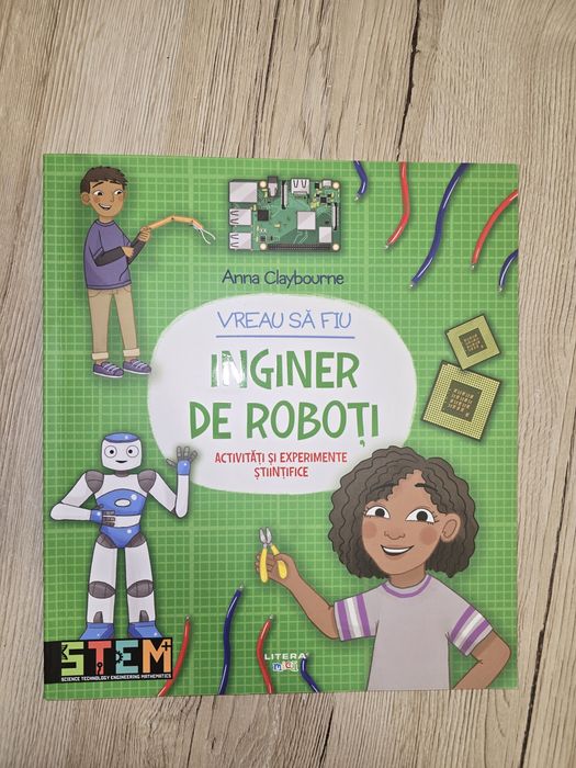 Set doua carti pentru pasionații de roboti