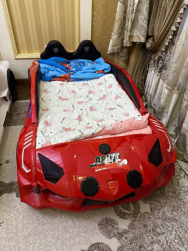 Десткая Кровать Машинка