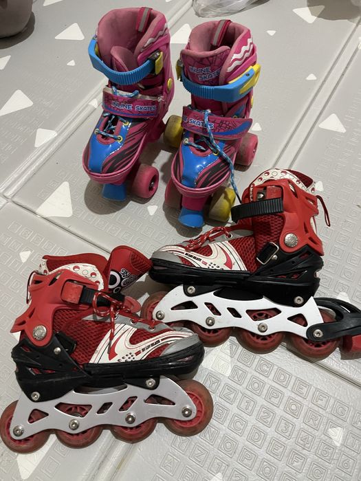 Продам ролики для мальчика и девочки