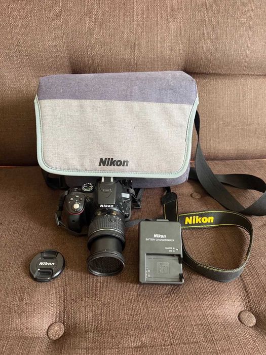 Nikon D5300 без следи от употреба, 3500кадъра