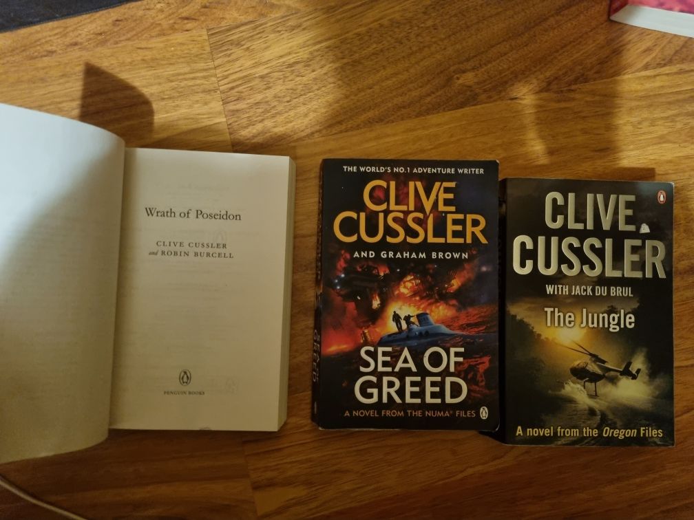 Clive Cussler în engleză