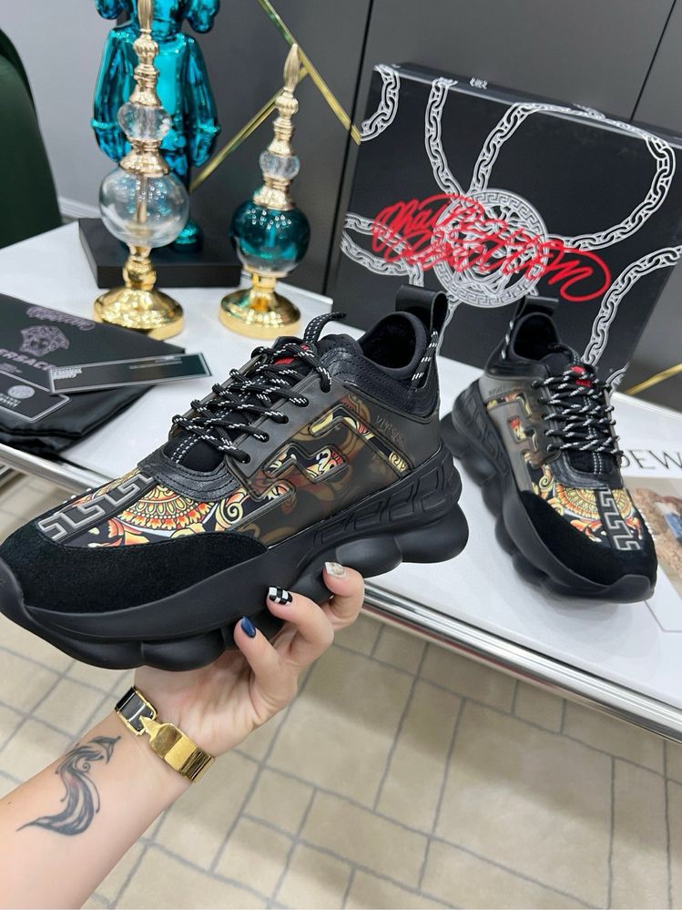 Adidasi Versace Chain *PE STOC* Calitate Premium