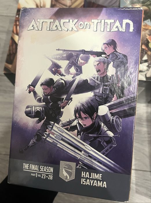 Attack on Titan manga box sets complet (vol.1-34+ extras)