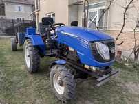 De vânzare Minitractor 24 c.p. Zubr 4x4, cu remorca, freza si plug