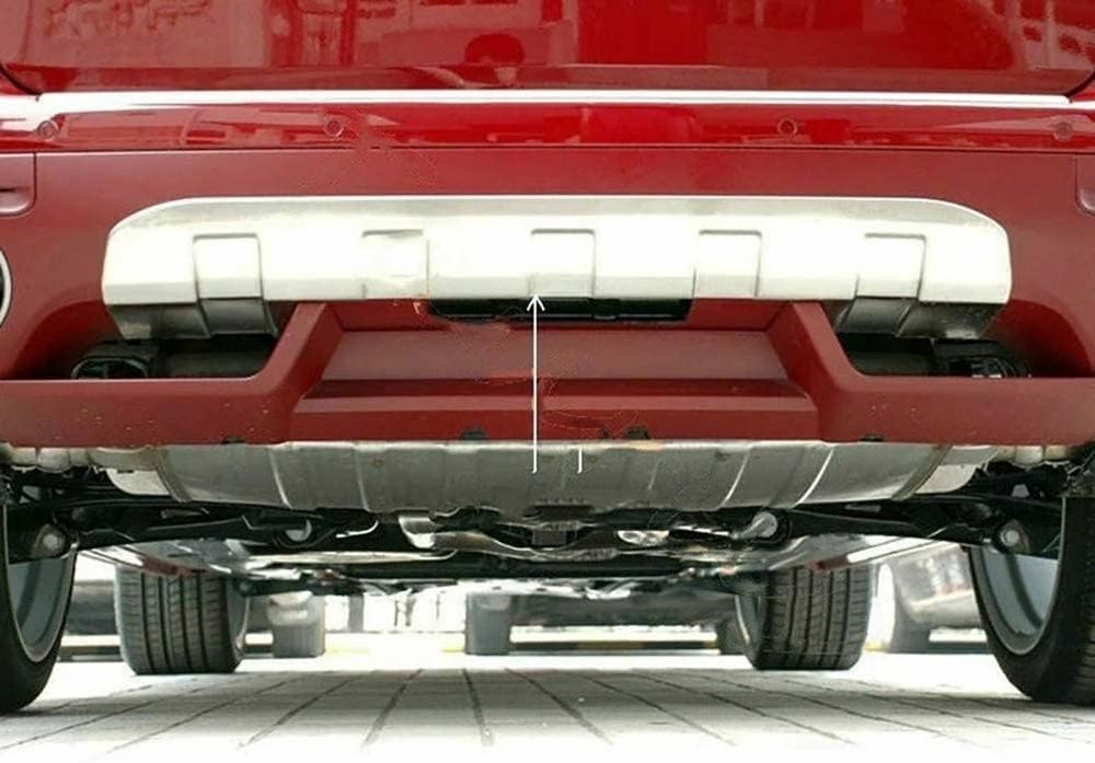 Предна и задна никелова дифузори за броня 
Porsche Cayenne