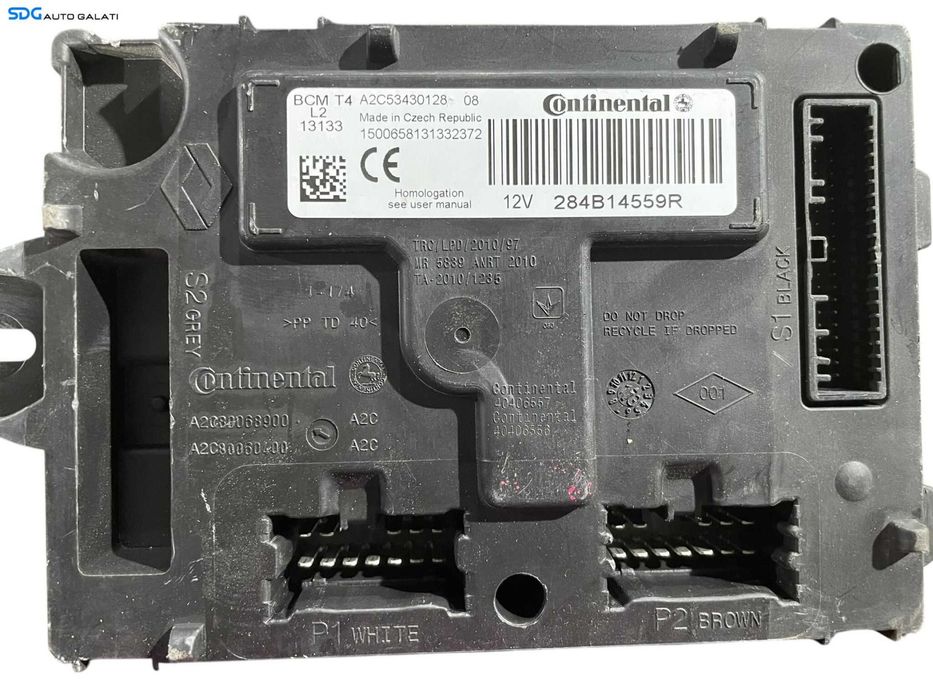 Kit Pornire ECU Calculator Motor Calculator Confort Chei Cheie CIP Imobilizator Dacia Logan 2 1.2 Benzina 2012 - 2020 Cod 237102071R V29034179A 3076171260 284B14559R [LR0060] [LR0061]