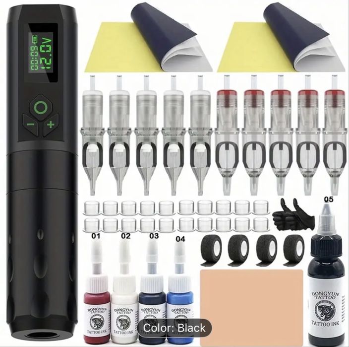 Vand kit de tatuat complet pentru incepatori