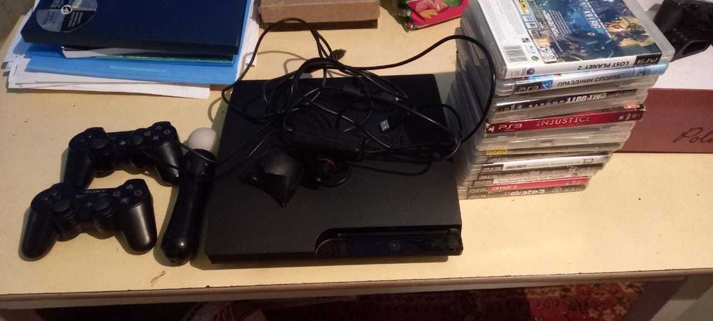 продам игровую консоль Sony PlayStation 3 Slim