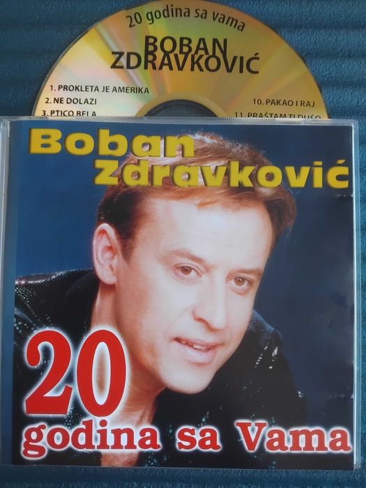 Бобан Здравкович - музикален диск поп-фолк / сръбска музика с автограф