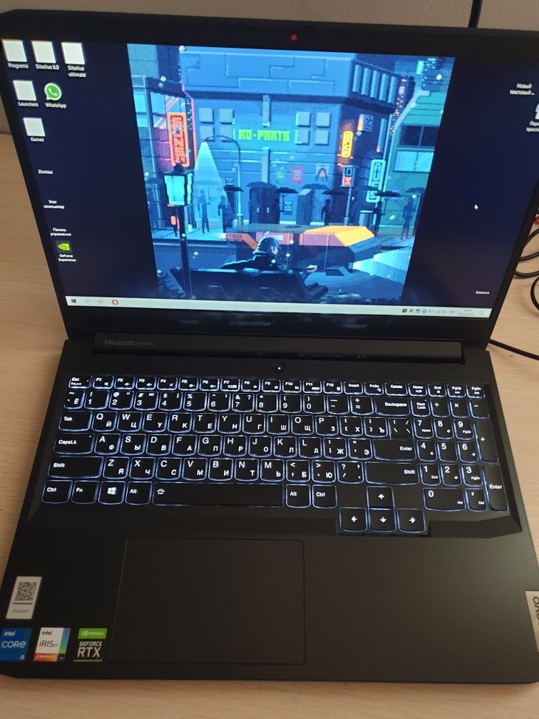 Игровой ноутбук Lenovo ideapad gaming3 15IHU6