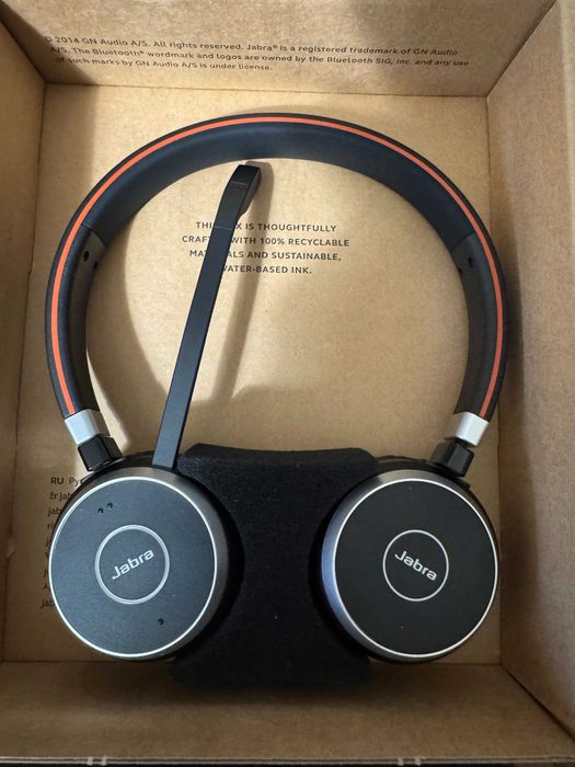 Casti wireless Poly Voyager 4320 sau Jabra Evolve 65 impecabile