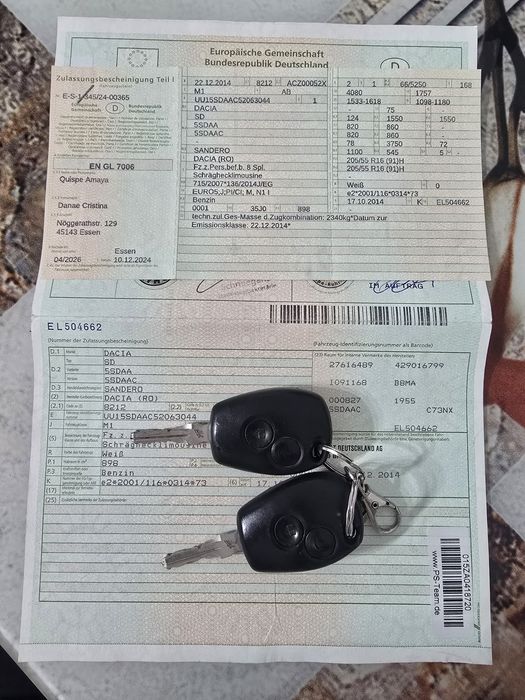 Dacia Sandero Stepway 0.9 TCe 90 CP -
126.000 km - Recent adusă din Ge