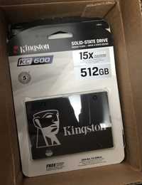3buc SSD kingston kc600 512GB sigilat