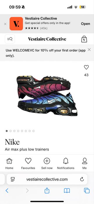 Nike TN Air Max Plus 2 colors